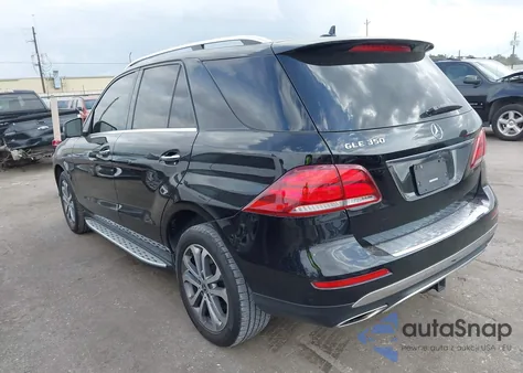 2017 Mercedes-Benz Gle 350 из США, поврежденный, VIN 4JGDA5JB1HA814932